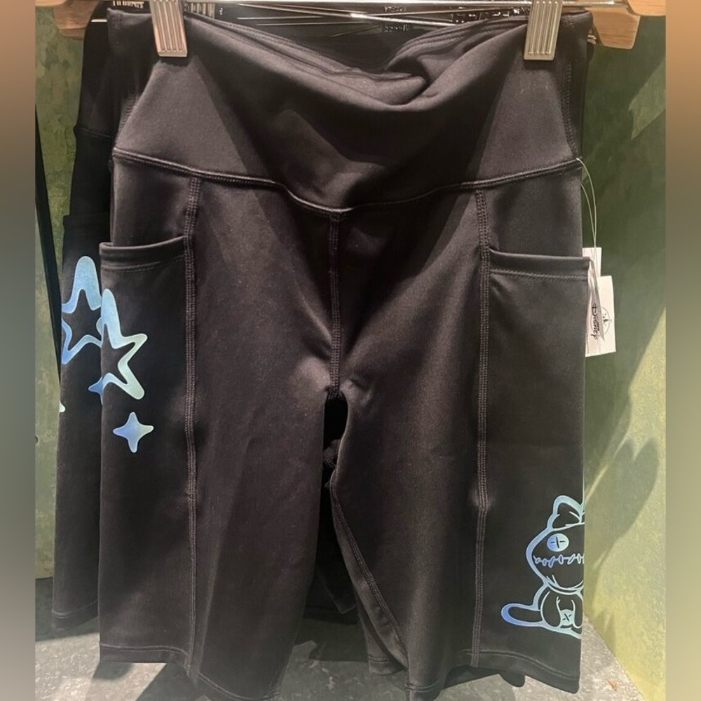 2024 Disney Parks Lilo & Stitch Bike Shorts with Pockets